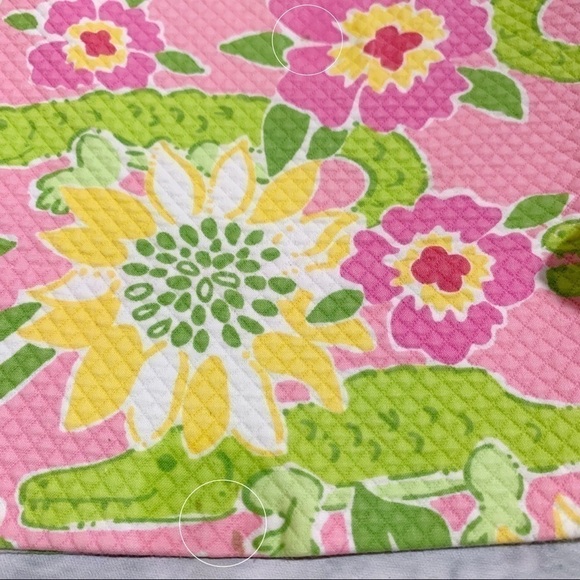 LILLY PULITZER Croc Monsieur Capris - Picture 6 of 6